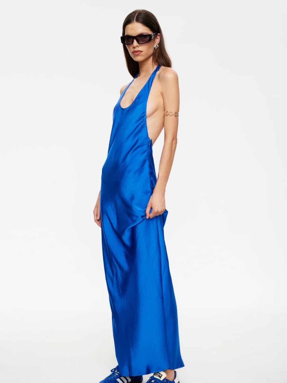 NWT Lioness Bare Maxi Dress Royal Blue XXS